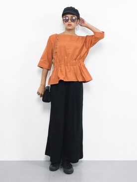 NOZOMI🌹さん（レディース・158cm）の夏コーディネート