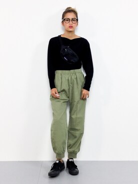 IENA（イエナ）の「ALBA パフスリーブプルオーバー◇（ニット