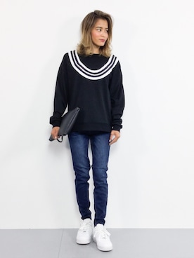 「YUKKAM（ユッカム）のアイテム」を使った、NOZOMI🌹さん（レディース・158cm）の秋コーディネート