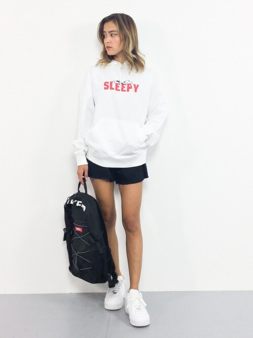 NOZOMI🌹（ZOZOTOWN）｜MILKFED.のバックパック/リュックを使ったコーディネート WEAR