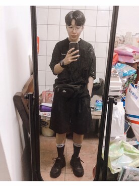 「RADICAL（RADICAL）のアイテム」を使った、施雯 45さん（メンズ・161cm）の秋コーディネート