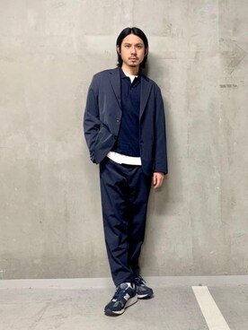 松原さん（メンズ・173cm）の冬コーディネート