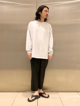 松原さん（メンズ・173cm）の春コーディネート