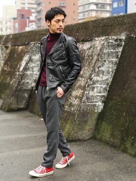 「URBAN RESEARCH Sonny Label（アーバンリサーチサニーレーベル）のアイテム（その他アウター）」を使った、takuroさん（メンズ・178cm）の冬コーディネート