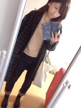 Keiさん(レディース・157cm)の冬コーディネート