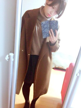 Keiさん（レディース・157cm）の冬コーディネート