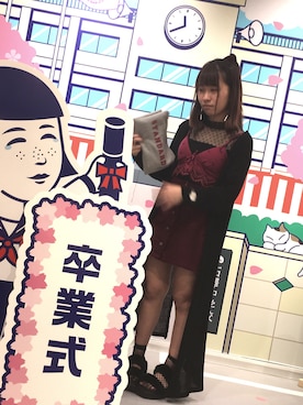「cotton on（コットンオン）のアイテム（その他アウター）」を使った、菌子さん（レディース・150cm）の秋コーディネート