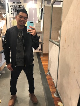 「BDG（ビーディージー）のアイテム」を使った、Jason Digalさん（メンズ・165cm）の春コーディネート