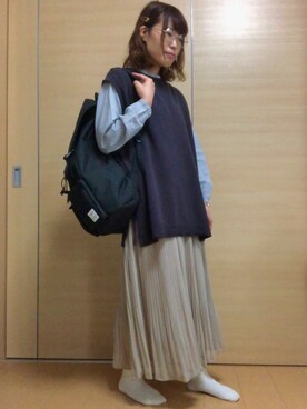Anello アネロ の Anello アネロ 杢ポリキャンバス フラップリュック Au A0531 バックパック リュック Wear