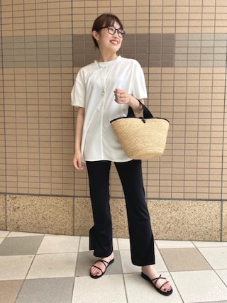 美品☆メゾン エヌアッシュ パリ RAF CARLA GRAND かごバッグ MAISON N.H PARIS（メゾンエヌアッシュパリ）の「＜MAISON N.H