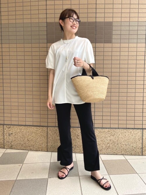 メゾン エヌアッシュ パリ RAF CARLA GRAND かごバッグ タッセル