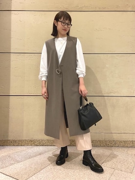 今村 朱里さん(レディース・162cm)の夏コーディネート