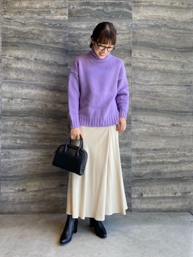 今村　朱里さん（レディース・162cm）の秋コーディネート