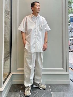 Junji Horiiさん（メンズ・182cm）の夏コーディネート