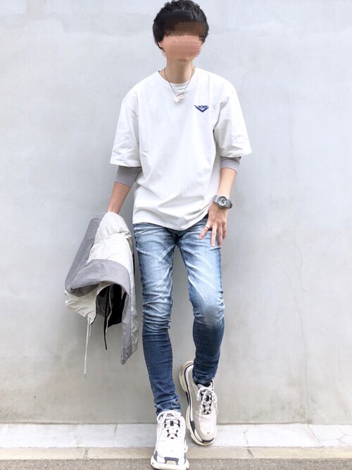 Mr Szk Jackroseのデニムパンツを使ったコーディネート Wear