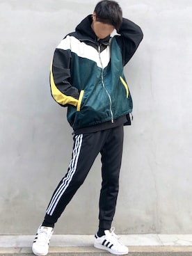 トラックパンツ のメンズ人気ファッションコーディネート Wear