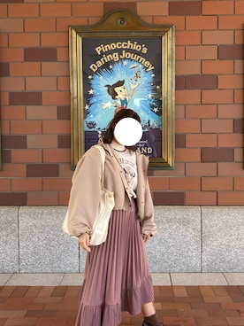 「apres jour（アプレジュール）のアイテム（マウンテンパーカー）」を使った、horuri314さん（レディース・153cm）の春コーディネート