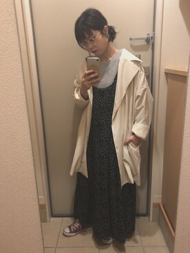 「DHOLIC（ディーホリック）のアイテム（サロペット/オーバーオール）」を使った、je***さん（レディース・156cm）の春コーディネート