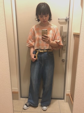 「made in HEAVEN（メイドインヘブン）のアイテム」を使った、je***さん（レディース・156cm）の夏コーディネート