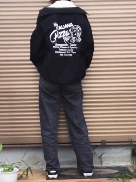 「apres jour（アプレジュール）のアイテム（ナイロンジャケット）」を使った、rirureさん（レディース・165cm）の春コーディネート