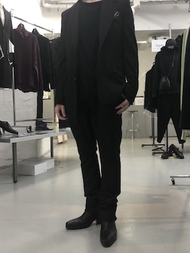 「sulvam（サルバム）のアイテム（テーラードジャケット）」を使った、げんがーさん（メンズ・170cm）の夏コーディネート