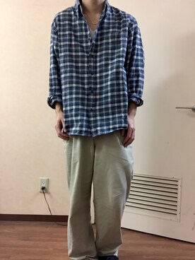 「部屋着」｜「アイテム（アクセサリー）」を使った、bill1250さん（メンズ・178cm）の冬コーディネート