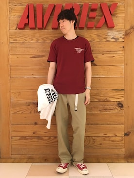 T.Takahashiさん(メンズ・185cm)の夏コーディネート