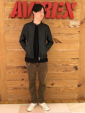 「シンプルおしゃれが好き」｜T.Takahashiさん（メンズ・185cm）の秋コーディネート