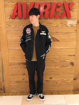 T.Takahashiさん（メンズ・185cm）の春コーディネート