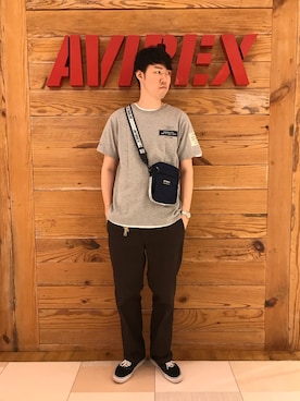 「アイテム（バッグ）」を使った、T.Takahashiさん（メンズ・185cm）の春コーディネート