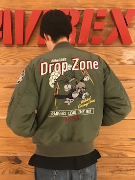 「アイテム（MA-1）」を使った、T.Takahashiさん（メンズ・185cm）の秋コーディネート