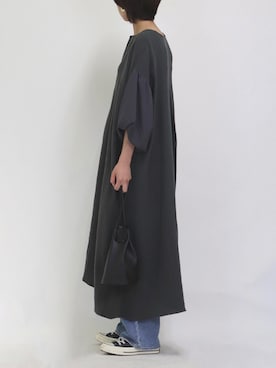 「emesuelee（エメスーリー）のアイテム」を使った、emesueleeさん（レディース・163cm）の春コーディネート