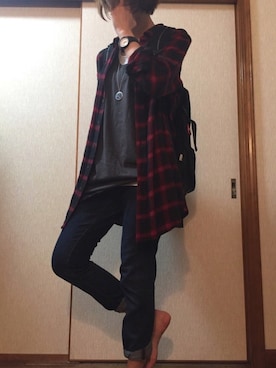 nobukaさん(レディース・172cm)の夏コーディネート