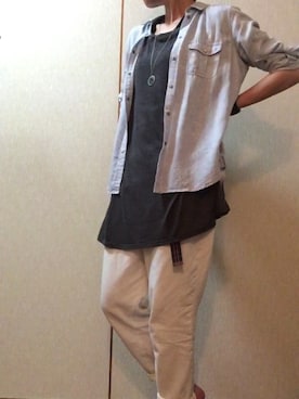 nobukaさん（レディース・172cm）の夏コーディネート