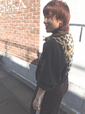 「Faith（-）のアイテム（アクセサリー）」を使った、Rei.Mさん（レディース・165cm）の冬コーディネート