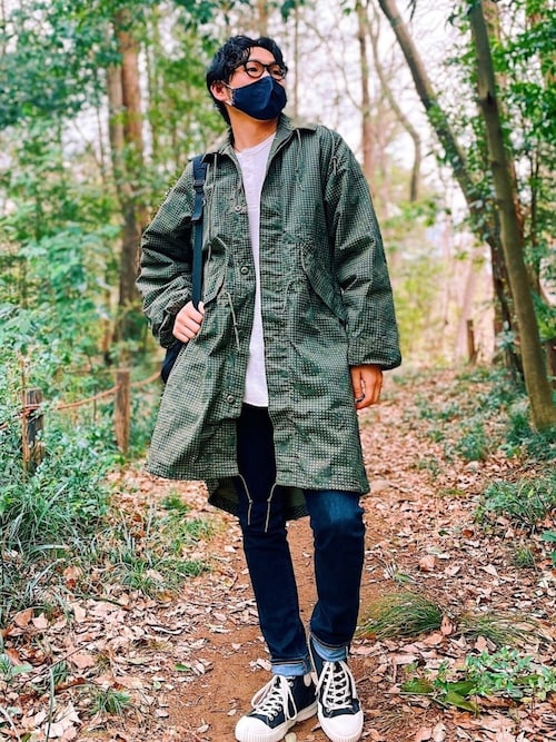 is-ness SP DESIGN GOKURAKUCHOCOAT モッズコート is-ness SP DESIGN GOKURAKUCHOCOAT モッズコート