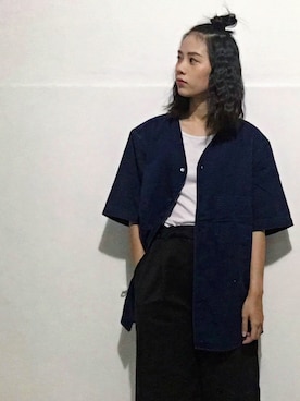 「outwear」｜57.45さん（レディース・164cm）の夏コーディネート