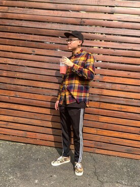 「juicy」｜Simonさん（メンズ・180cm）の冬コーディネート