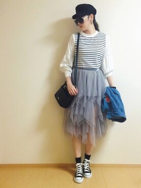 Tiffee さん(レディース・173cm)の春コーディネート