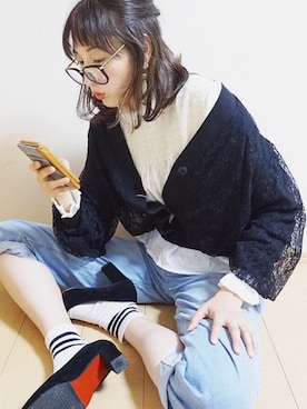 「Tiffee SELECT（ティフィーセレクト）のアイテム」を使った、Tiffee さん（レディース・173cm）の春コーディネート