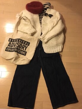 ycさん（レディース・158cm）の冬コーディネート