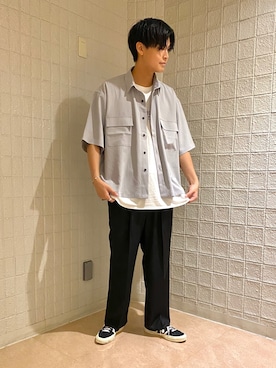 takumaさん（メンズ・184cm）の夏コーディネート