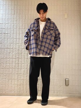 takumaさん(メンズ・184cm)の冬コーディネート