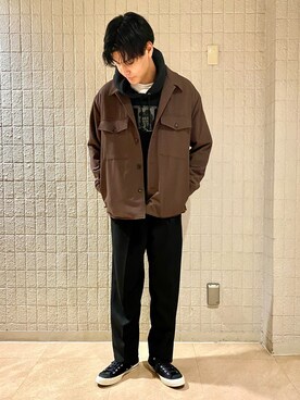 takumaさん(メンズ・184cm)の冬コーディネート