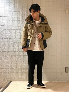 takumaさん（メンズ・184cm）の冬コーディネート