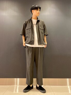 takumaさん（メンズ・185cm）の夏コーディネート