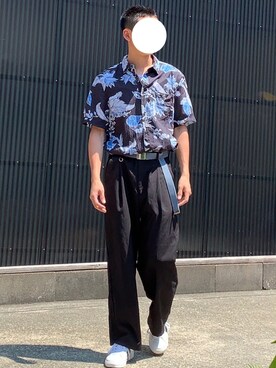 しゅうまさん（メンズ・168cm）の夏コーディネート