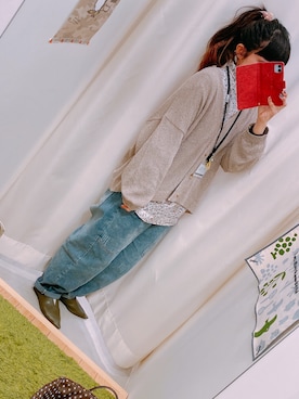 「C.L.N（シーエルエヌ）のアイテム」を使った、ariiiinkoさん（レディース・153cm）の冬コーディネート