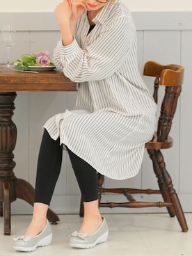 「minky me!（ミンキーミー）のアイテム」を使った、vivian_collectionさん（レディース・155cm）の春コーディネート