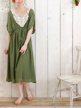 「minky me!（ミンキーミー）のアイテム」を使った、vivian_collectionさん（レディース・155cm）の夏コーディネート